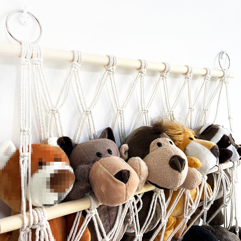 Diseño vertical pared altura ajustable hamaca peluches niños